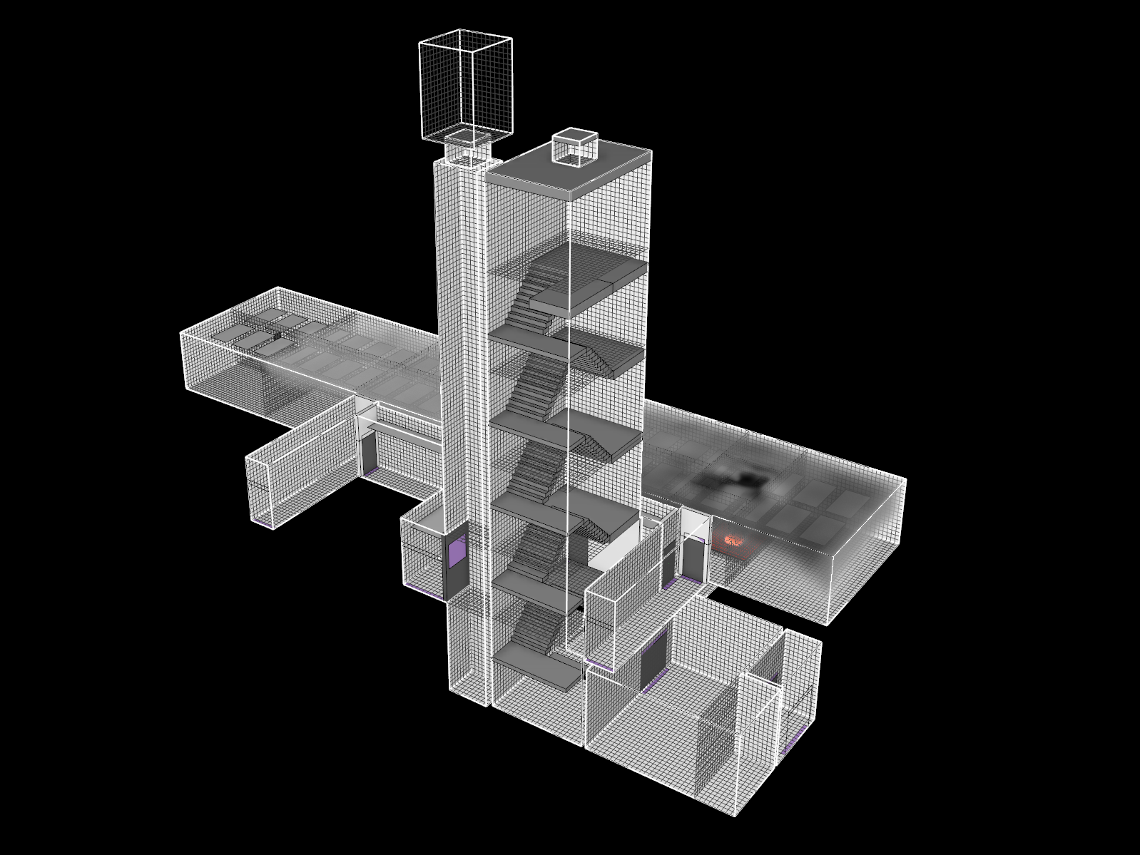 Office Development BRE Firefighting Shaft Smoke Control System. This project involved a comparative CFD study assessing the performance of a mechanical smoke‑control system against a recognised natural‑ventilation benchmark.